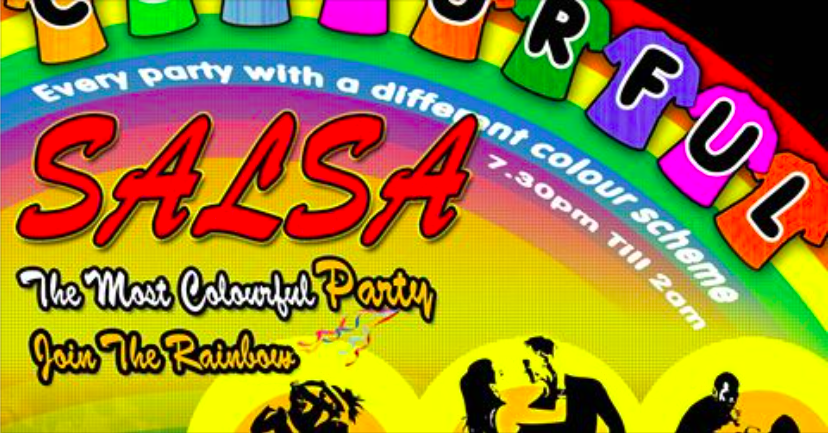 Colourful Salsa Party (Silver)